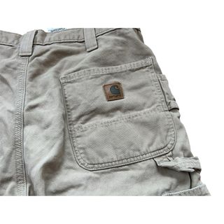 カーハート(carhartt)の00s カーハートダックペインターショーツ フェード 01年製 メキシコ製(ショートパンツ)