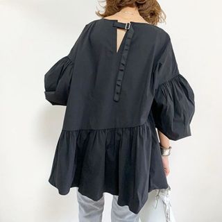 tシャツ 　トップス　レディース　ファッション  半袖　無地  ブラウス　(Tシャツ(半袖/袖なし))