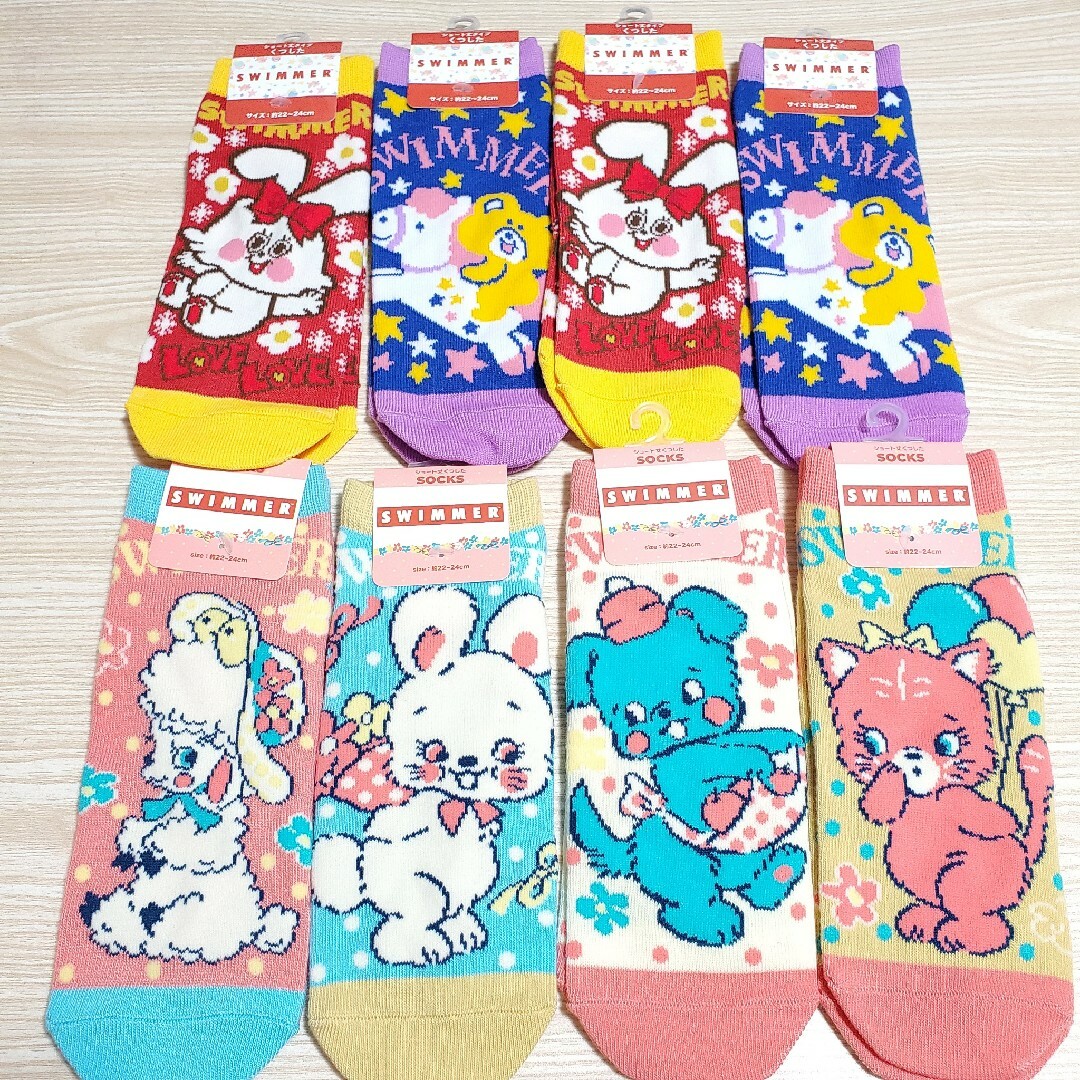 SWIMMER(スイマー)のスイマー 靴下 SWIMMER ソックス 22~24cm レディースのレッグウェア(ソックス)の商品写真