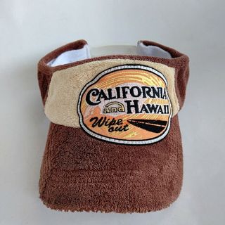 JEANS MATE - サンバイザー California and Hawaii アメカジ ワッペン 夏