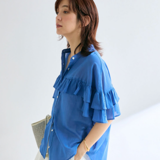 RIVE DROITE - 【新品】【未使用】ティアードフリルブラウス
