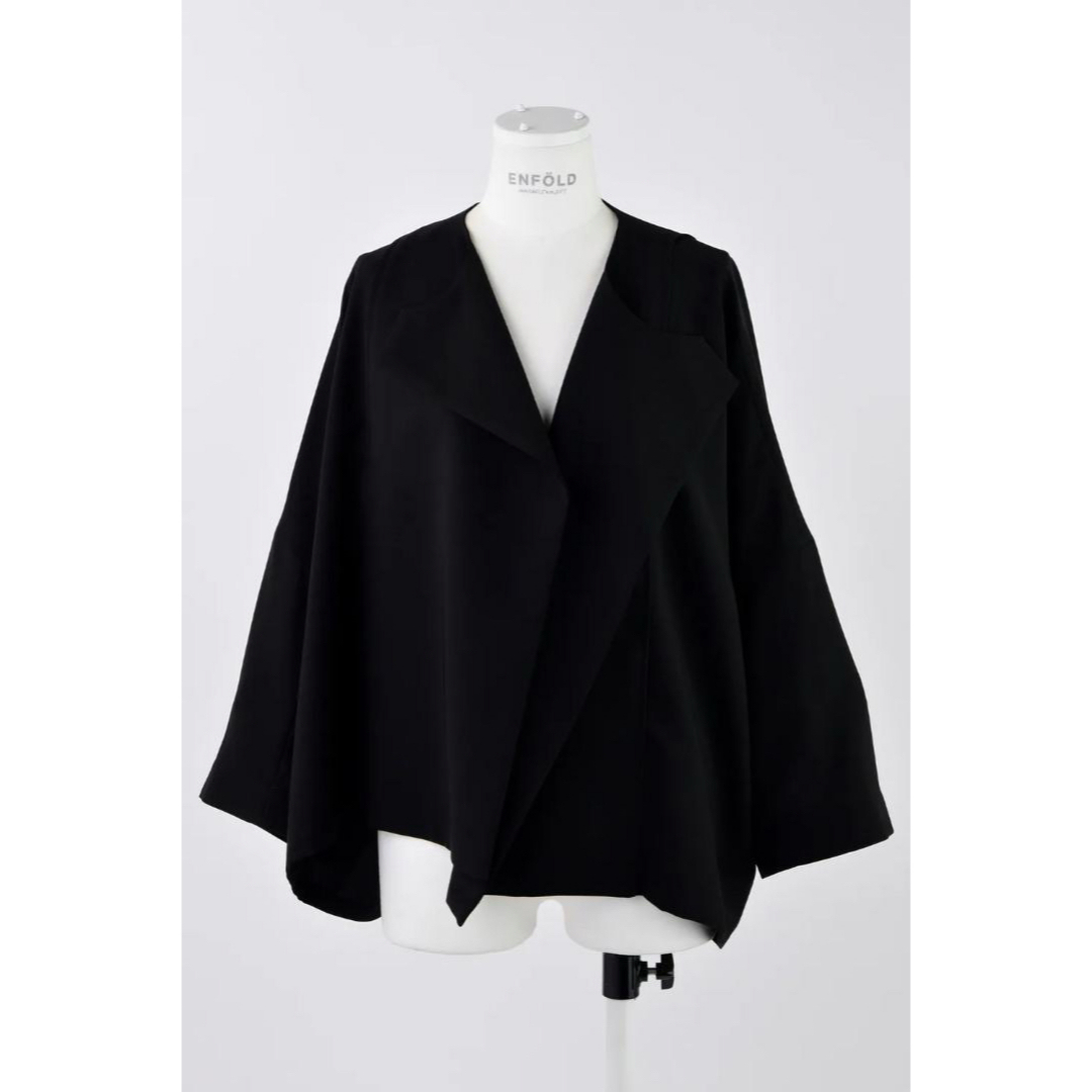 ENFOLD DRAPE JACKET 300IS230-2101 レディースのジャケット/アウター(テーラードジャケット)の商品写真