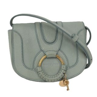 クロエ(Chloe)のSEE BY CHLOE ハナ ショルダーバッグ レザー ブルー(ショルダーバッグ)