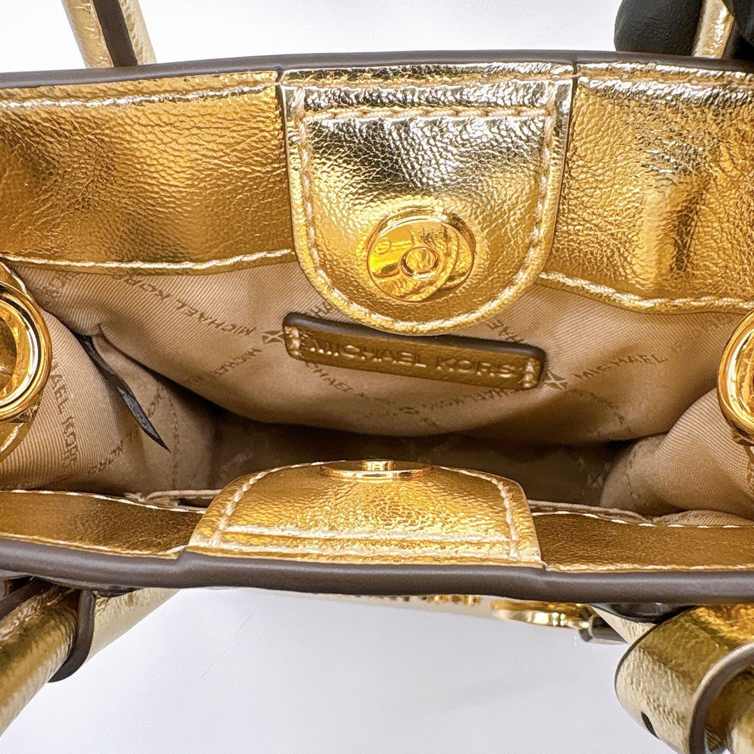 MICHAEL KORS - MICHAEL KORS マーサー ゴールド系 2way BJ949の