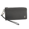 LOUIS VUITTON ジッピードラゴンヌ 二つ折り長財布 タイガ レザー