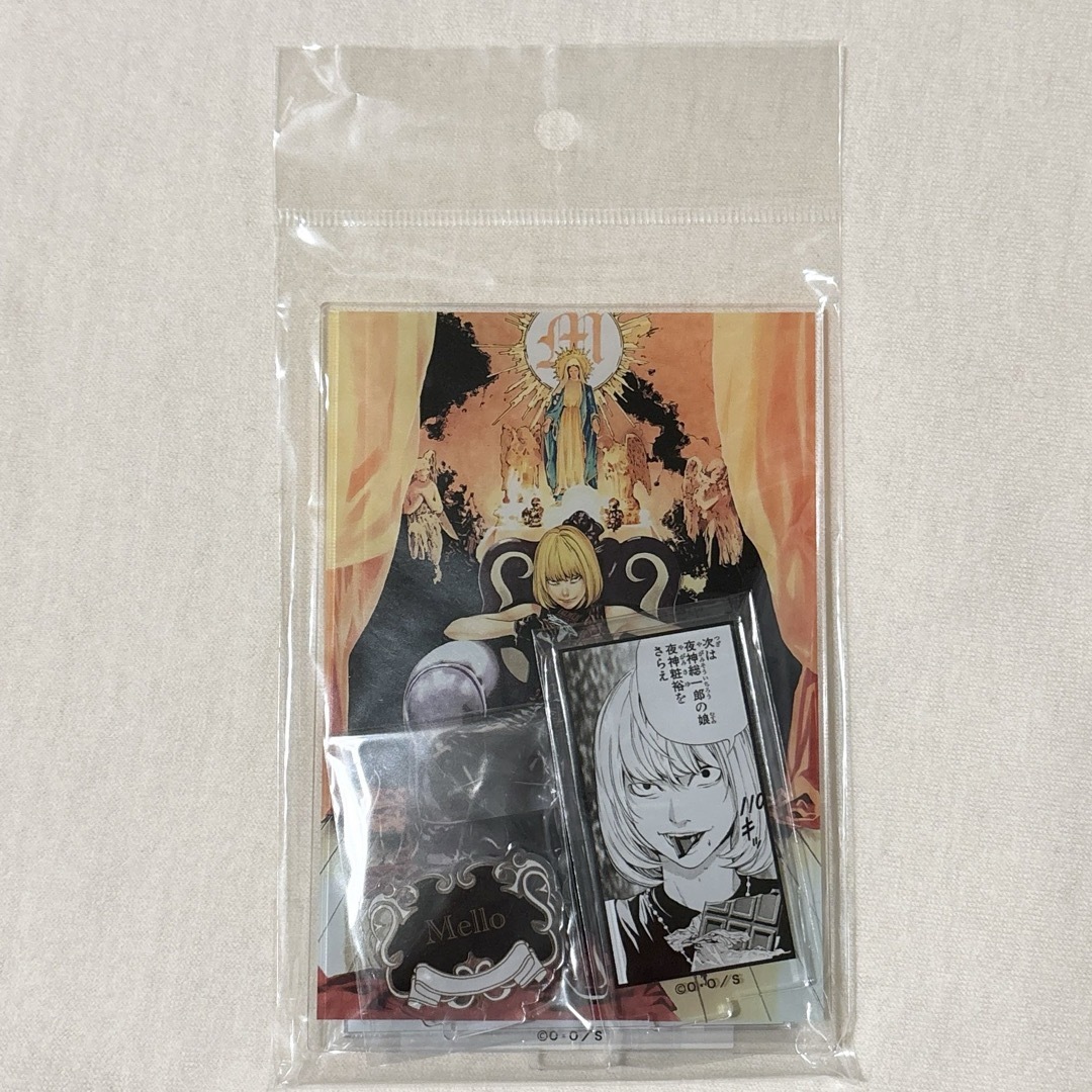 デスノート展 メロ アクリルスタンド アクスタ ジオラマ エンタメ/ホビーのおもちゃ/ぬいぐるみ(キャラクターグッズ)の商品写真