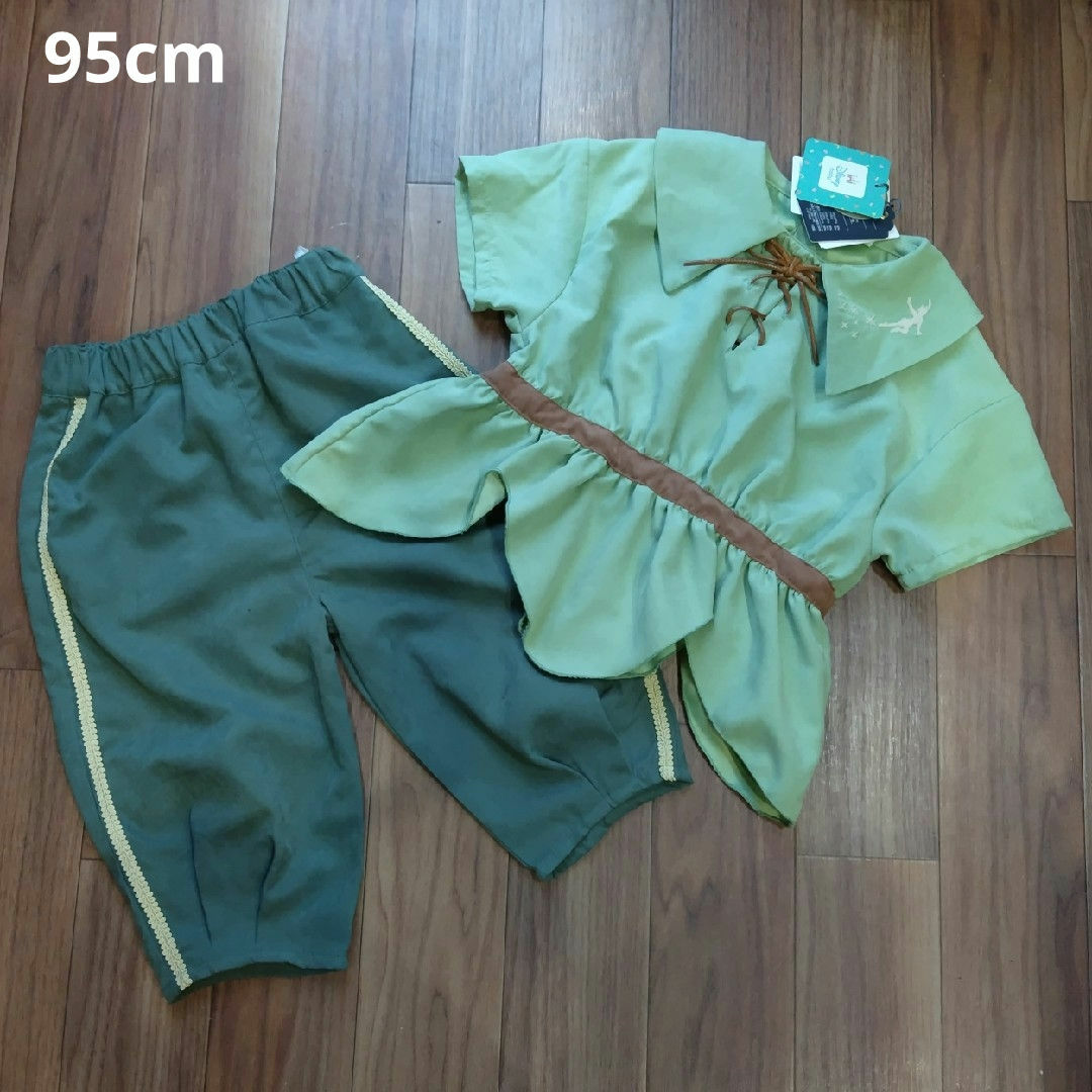 Disney(ディズニー)のディズニー コトリ なりきり ピーターパン 95cm キッズ/ベビー/マタニティのキッズ服男の子用(90cm~)(その他)の商品写真