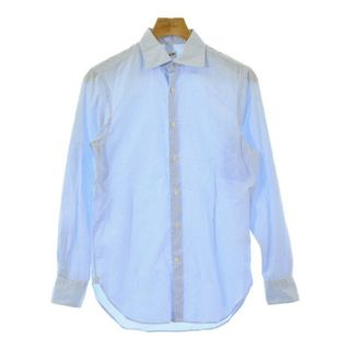 Wild Life Tailor ドレスシャツ S 青x白(チェック) 【古着】【中古】(シャツ)