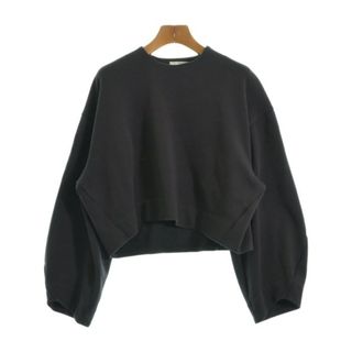 エミアトリエ(emmi atelier)のemmi atelier エミアトリエ スウェット 1(S位) 黒 【古着】【中古】(トレーナー/スウェット)