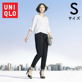 ユニクロ(UNIQLO)の【UNIQLO】ドレープ七分袖ブラウス　オフホワイト(シャツ/ブラウス(長袖/七分))