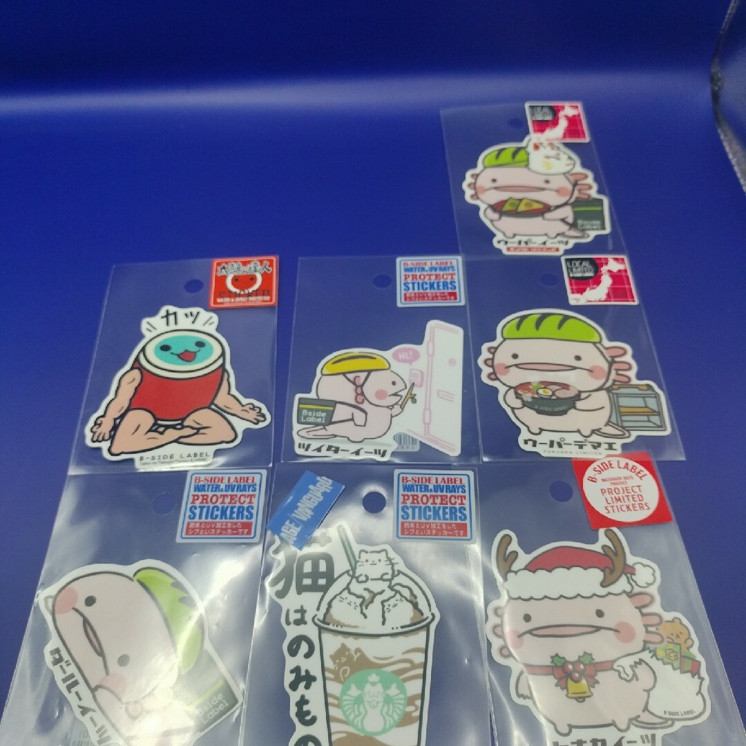 ステッカー7枚 がくし様専用 エンタメ/ホビーのおもちゃ/ぬいぐるみ(キャラクターグッズ)の商品写真