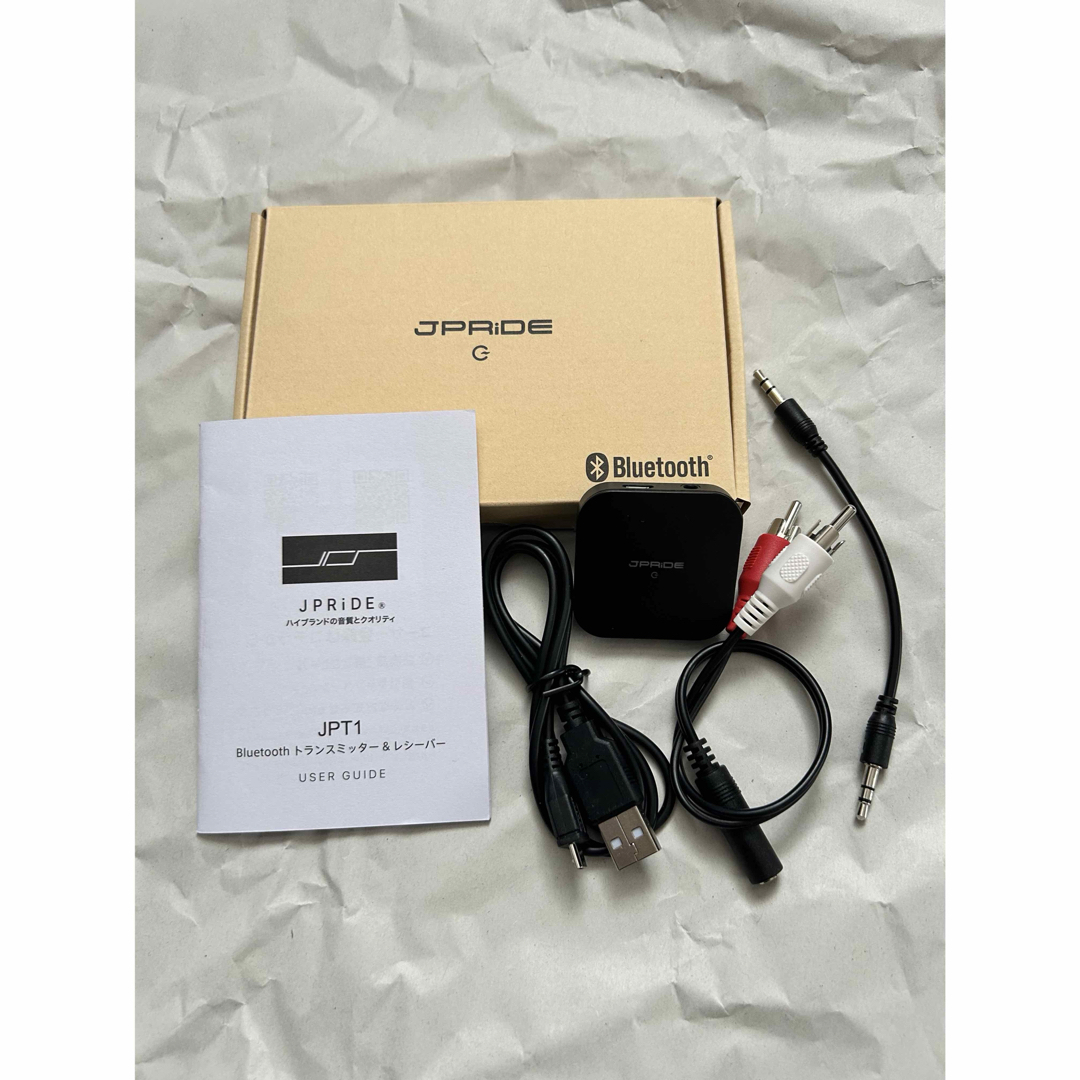 JPRiDE JPT1 トランスミッター&レシーバー スマホ/家電/カメラのテレビ/映像機器(テレビ)の商品写真