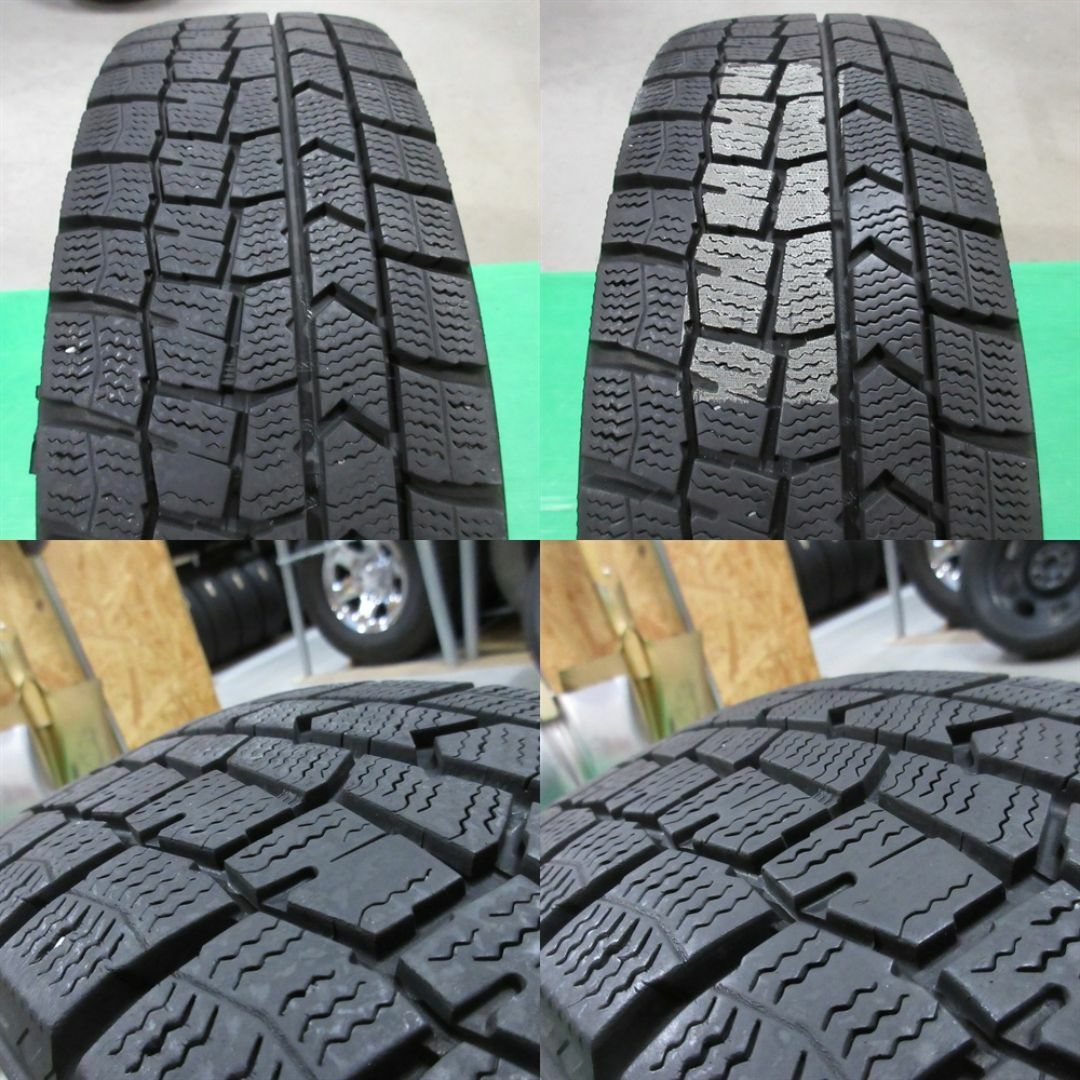 ヨコハマ iG60 165/60 R15スタッドレスタイヤ ハスラー ソリオ① スズキ - スズキ ハスラー純正 165/60R15 スタッドレス ソリオの
