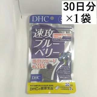ディーエイチシー(DHC)の【1袋】DHC 速攻ブルーベリー 30日分×1袋(その他)