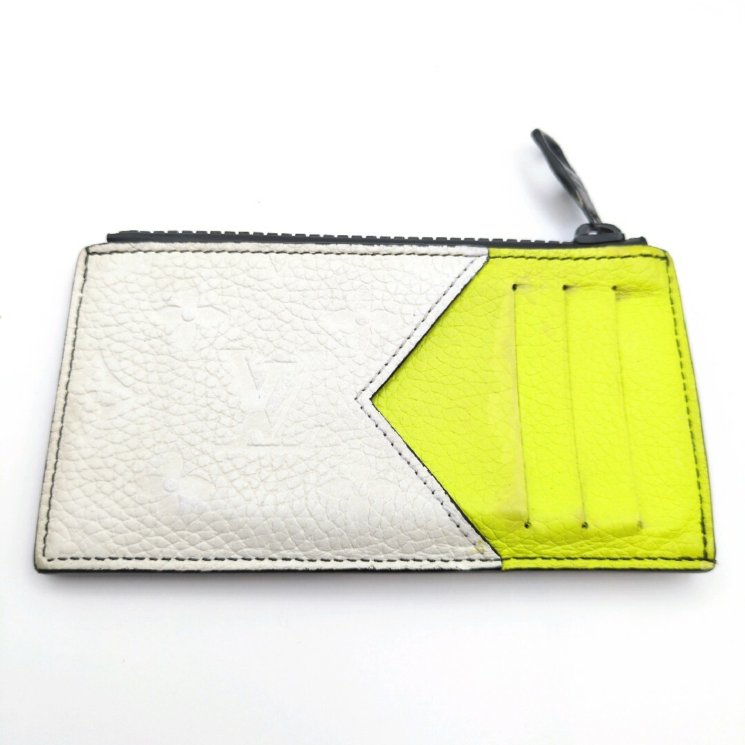 LOUIS VUITTON(ルイヴィトン)のIC搭載 希少カラー✨ ルイヴィトン フラグメントケース LVロゴ アンプラント メンズのファッション小物(コインケース/小銭入れ)の商品写真