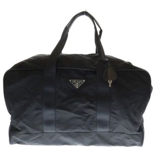 プラダ(PRADA)のPRADA プラダ ボストンバッグ テスート ブラック トライアングルロゴ ハンドバッグ(ボストンバッグ)