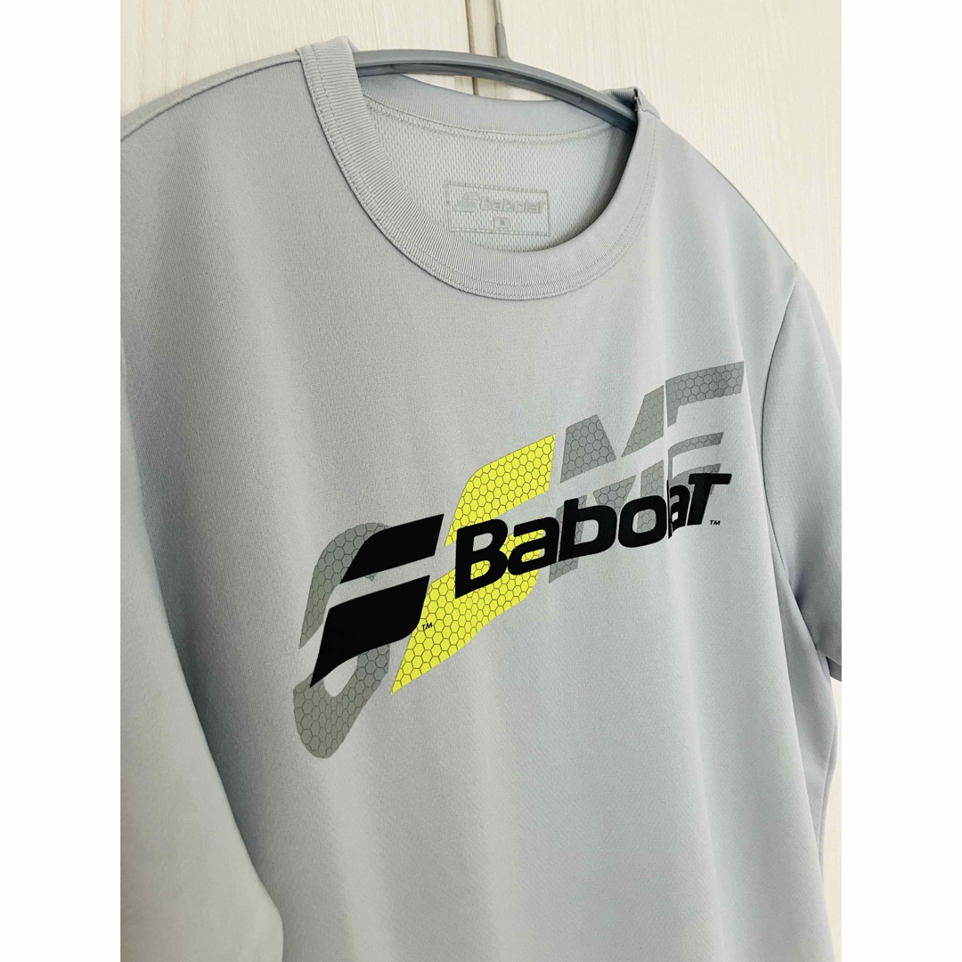 Babolat(バボラ)のBabolaTのテニスウェア（Tシャツ）｜ライトグレー スポーツ/アウトドアのテニス(ウェア)の商品写真