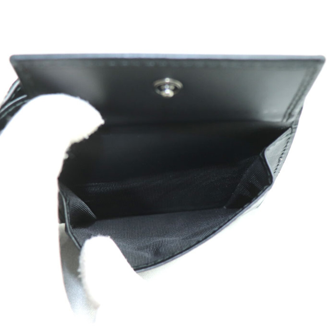 GUCCI(グッチ)のGUCCI グッチ GGスプリーム スネーク コンパクトウォレット 二つ折り財布 ベージュ×ブラック×レッド 451266 K551N 8666【中古】【美品】 レディースのファッション小物(財布)の商品写真