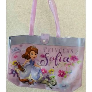 完売商品　値下げ不可　ソフィア　プールバッグ ディズニー　プリンセス ビニールバ(その他)