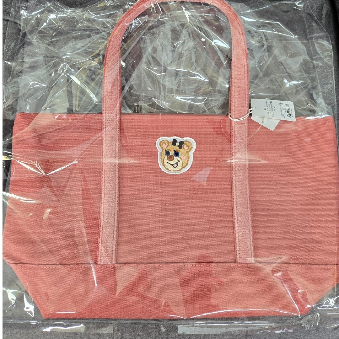 FEILER(フェイラー)の最終値下げ 新品 フェイラー オールドテディガール ワッペントートバッ レディースのバッグ(トートバッグ)の商品写真