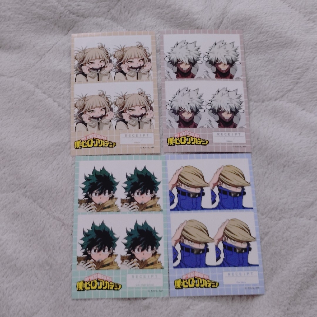 ヒロアカ 証明写真風ステッカー エンタメ/ホビーのおもちゃ/ぬいぐるみ(キャラクターグッズ)の商品写真