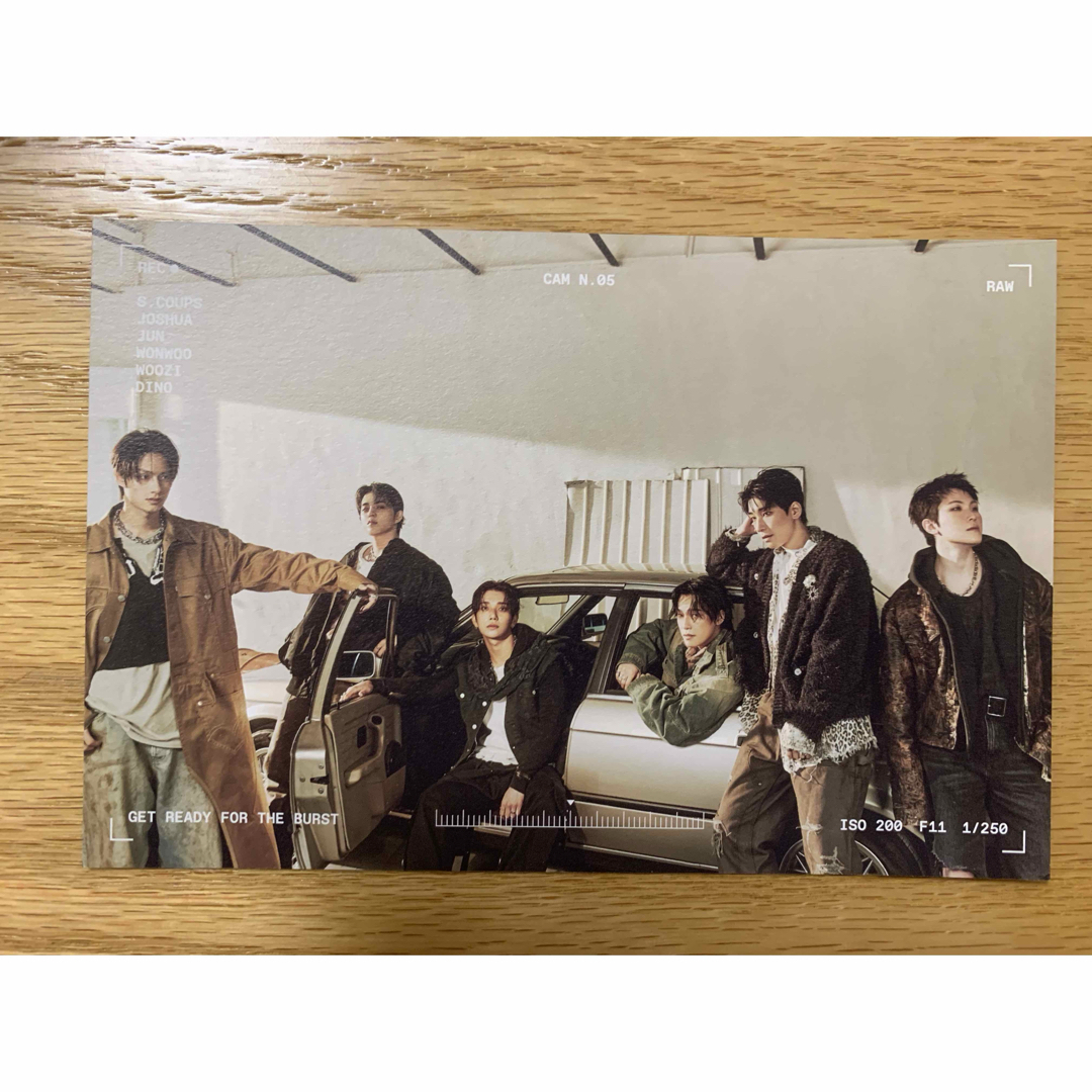 SEVENTEEN(セブンティーン)のseventeen happy burstday ポストカード エンタメ/ホビーのタレントグッズ(アイドルグッズ)の商品写真