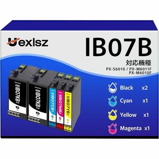 IB07KB 5本セット EPSON エプソン 互換インク インクカートリッジ(ノーカラージャケット)
