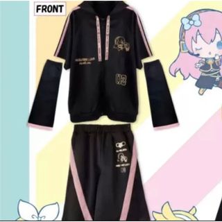 初音ミク ピアプロ トラックジャケット セットアップ サンリオ