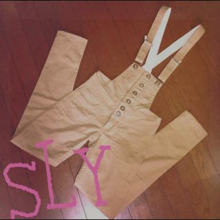 スライ(SLY)のSLY♡スキニーサロペット(サロペット/オーバーオール)