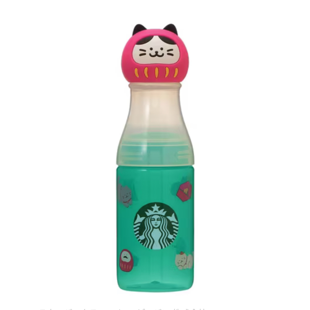 Starbucks Coffee(スターバックスコーヒー)のスタバ サニーボトルまねきねこだるま500ml インテリア/住まい/日用品のキッチン/食器(タンブラー)の商品写真