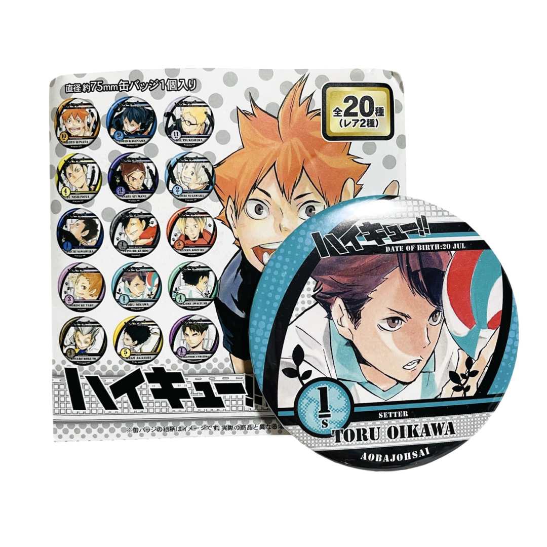 ハイキュー!! 缶バッジ 及川徹 HQ エンタメ/ホビーのアニメグッズ(バッジ/ピンバッジ)の商品写真