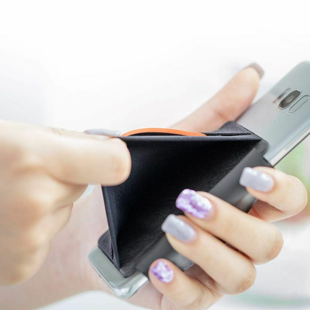 Sinjimoru スマホスタンド カード入れ、 落下防止 ハンドストラップ ど スマホ/家電/カメラのスマホアクセサリー(その他)の商品写真