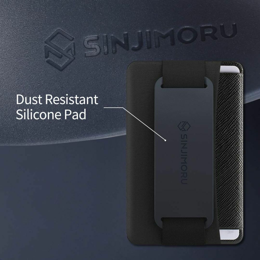 Sinjimoru スマホスタンド カード入れ、 落下防止 ハンドストラップ ど スマホ/家電/カメラのスマホアクセサリー(その他)の商品写真