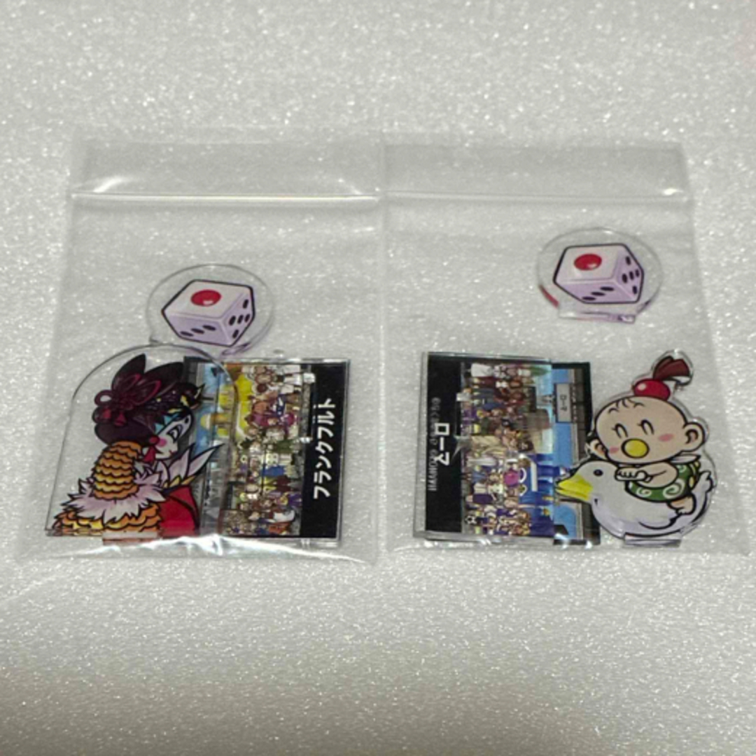 Choco Egg(チョコエッグ)の桃太郎電鉄☆チョコエッグアクリルスタンド2個 エンタメ/ホビーのおもちゃ/ぬいぐるみ(キャラクターグッズ)の商品写真