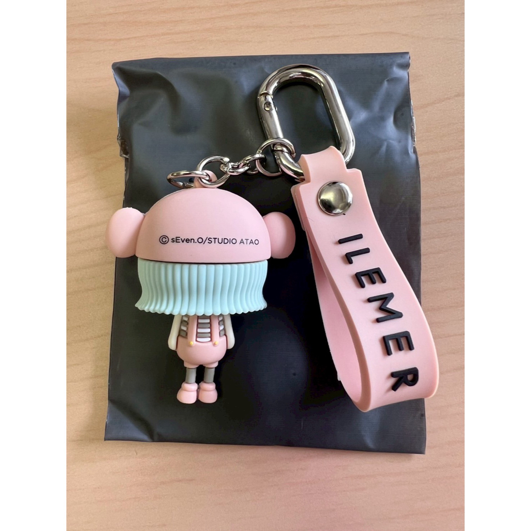ATAO(アタオ)の超フォロー割【新品未使用】イルメールハッピーチャーム キーホルダー ピンク レディースのアクセサリー(チャーム)の商品写真