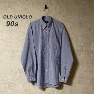 ユニクロ(UNIQLO)のUNIQLO ユニクロ 90s ビンテージ 紺タグ チェックシャツ(シャツ)