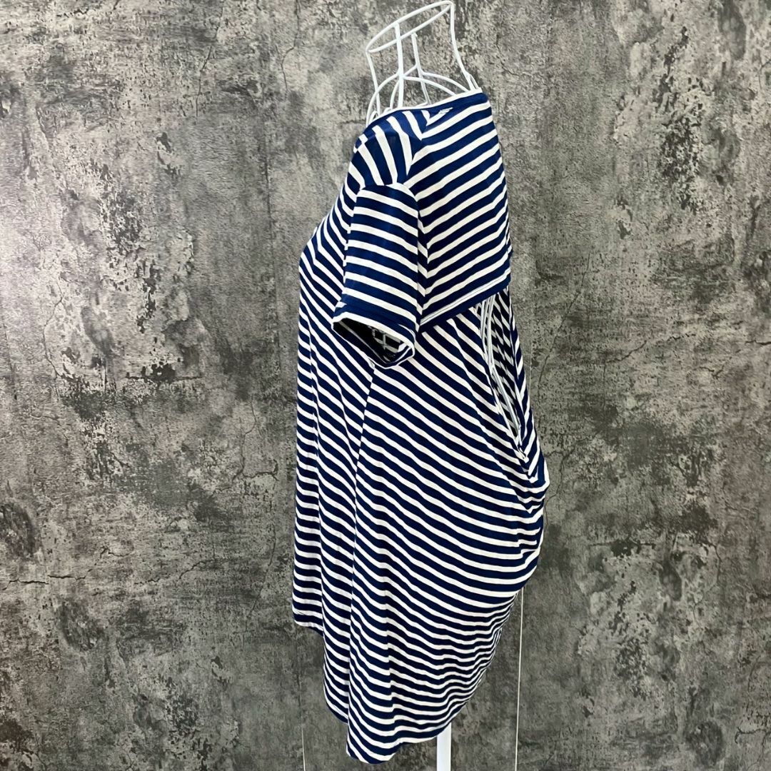 BCBGMAXAZRIA(ビーシービージーマックスアズリア)のセンス抜群✨ビーシービージーマックスアズリア【S】カットソー ボーダー レディースのトップス(カットソー(半袖/袖なし))の商品写真