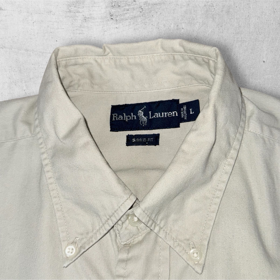 Polo Ralph Lauren Rayon Aloha Shirt ベージュ XL ポロラルフ
