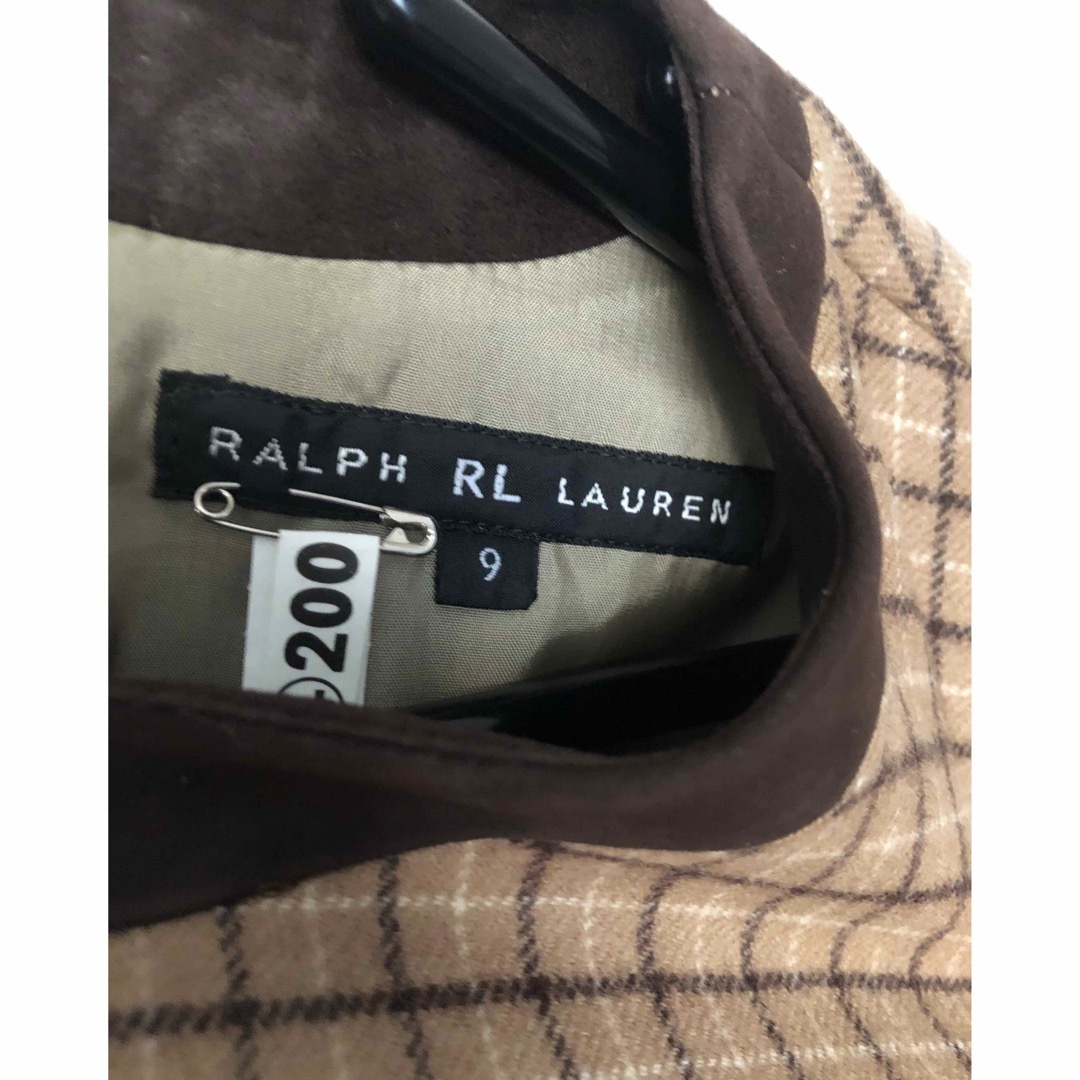 Ralph Lauren(ラルフローレン)のラルフローレン ウール　半袖ワンピース レディースのワンピース(ひざ丈ワンピース)の商品写真