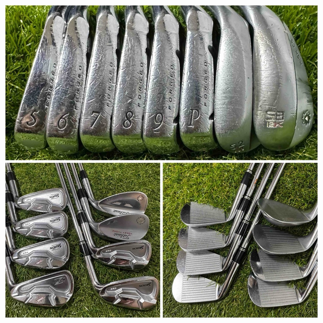 Srixon - SRIXON スリクソン メンズ ゴルフ 12本セット キャディ