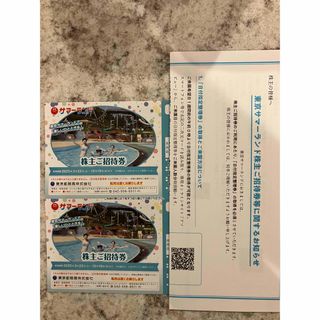 東京都競馬 株主優待 東京サマーランド 1dayパス2枚(遊園地/テーマパーク)