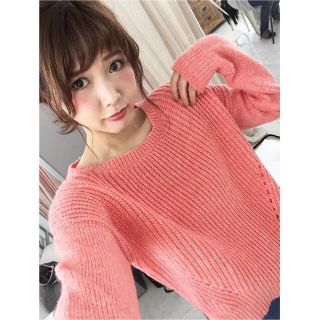 田中里奈ちゃん着用💓美品  thpry・colorニット(ニット/セーター)