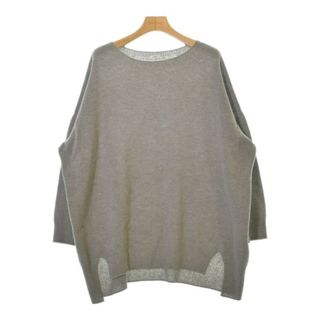 イエナ(IENA)のIENA イエナ ニット・セーター F グレー系 【古着】【中古】(ニット/セーター)