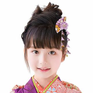 OTAKUMARKET 髪飾り 七五三 成人式 浴衣 髪 飾り 花 袴 着物 振(その他)