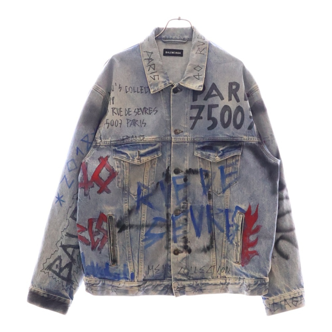BALENCIAGA - BALENCIAGA バレンシアガ 18AW GRAPHIC DENIM