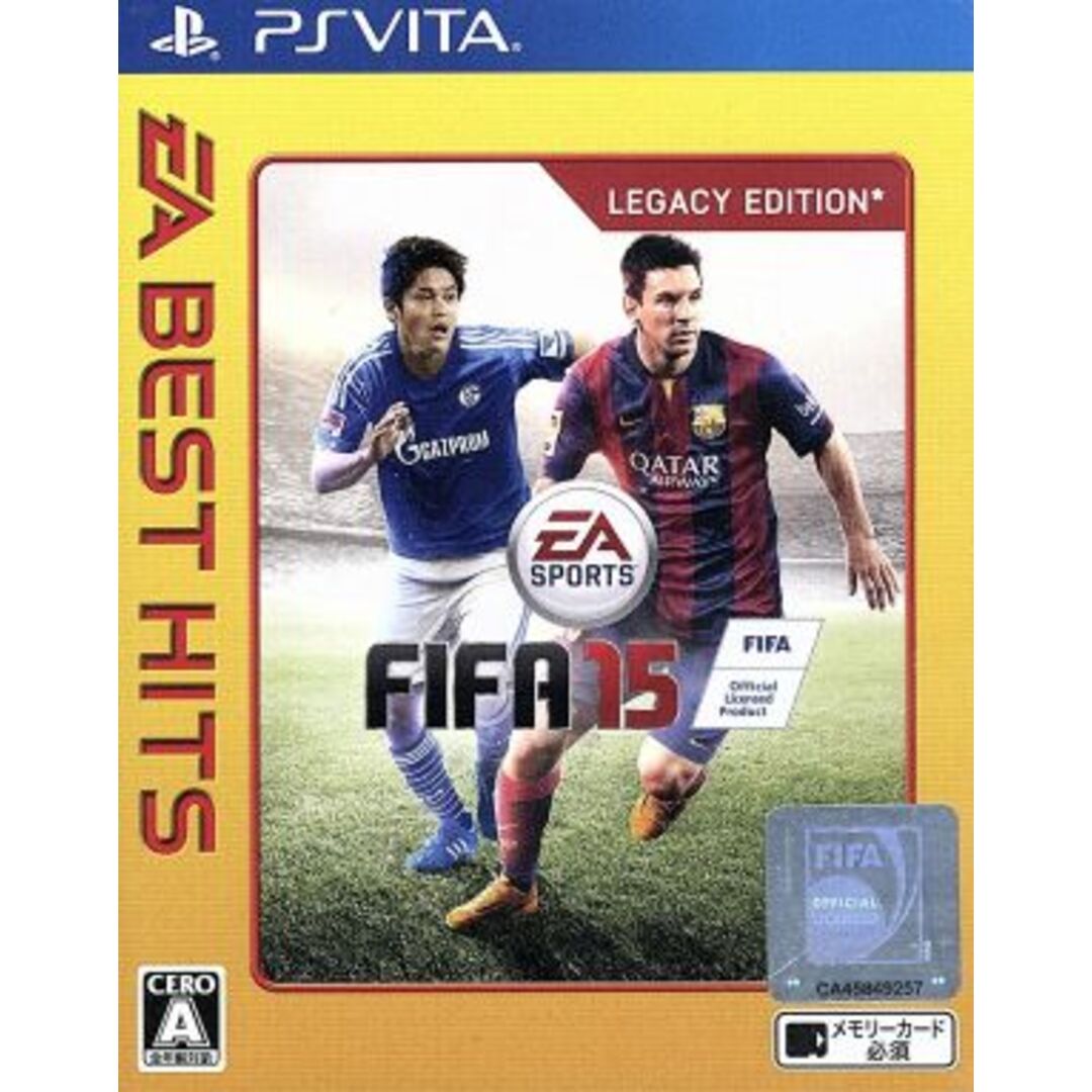 FIFA 15 EA BEST HITS/PSVITA エンタメ/ホビーのゲームソフト/ゲーム機本体(携帯用ゲームソフト)の商品写真