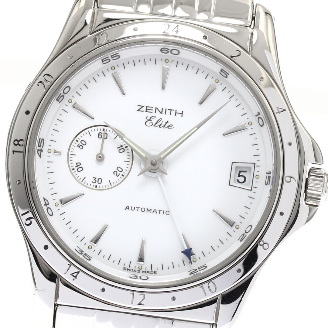 INDEPENDENT 腕時計 アナログ デュアルタイム シルバー ZENITH - ゼニス ZENITH 90/02.0030.682 クラス エリート