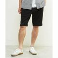 【ブラック】メランジハイパーストレッチショートパンツ