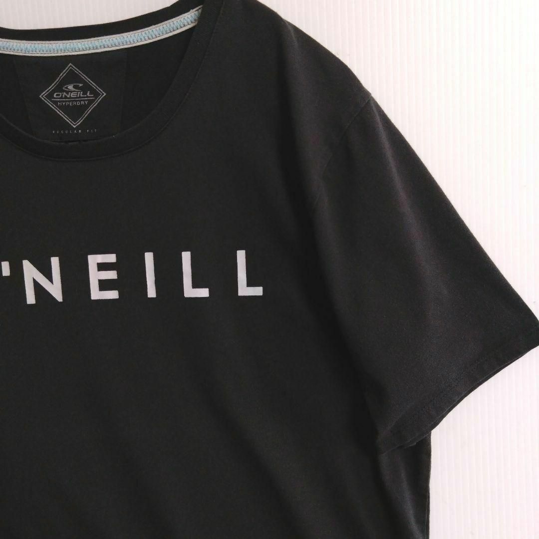 214 O'NELL 半袖Tシャツ M 黒 タグ無 US古着 レディス レディースのトップス(Tシャツ(半袖/袖なし))の商品写真