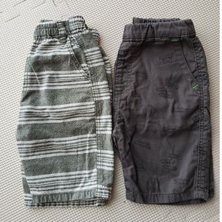 80サイズパンツ2枚
